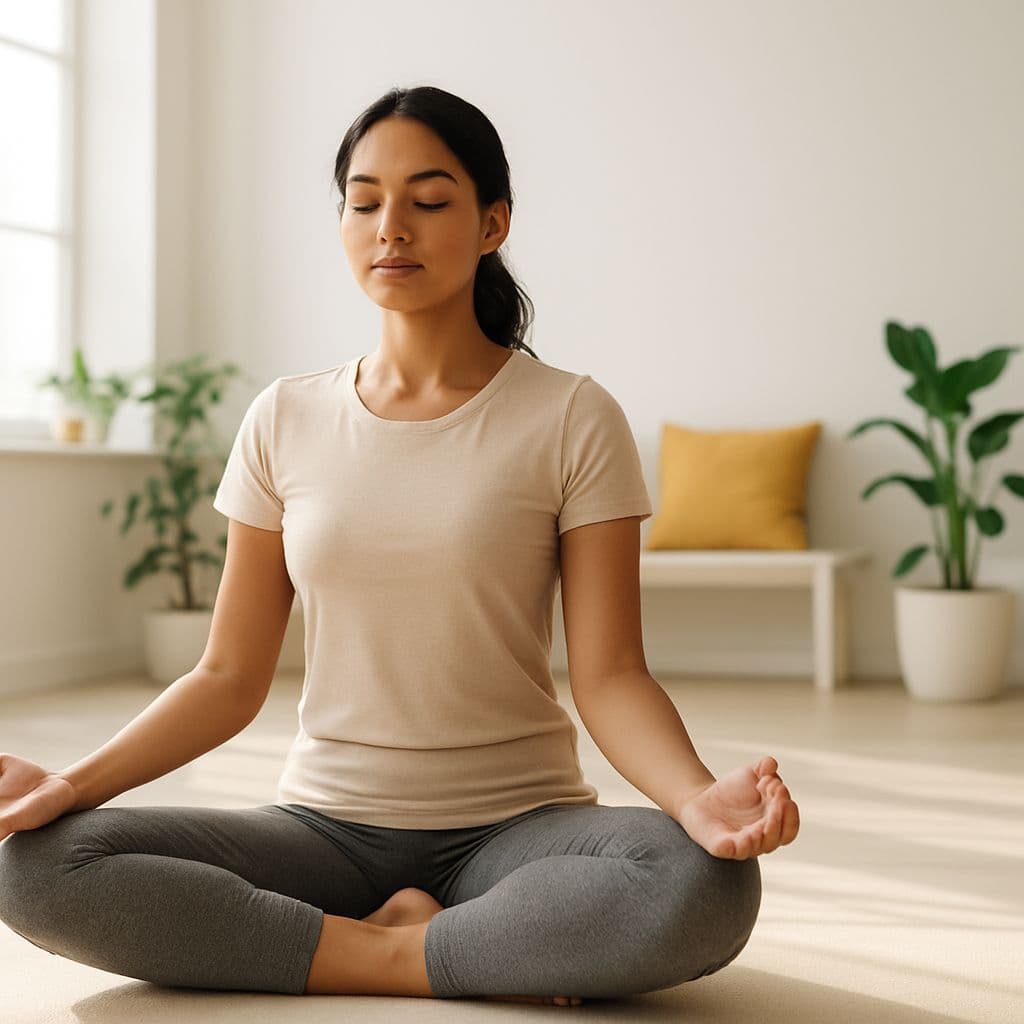 Doğa içinde yoga pratiği